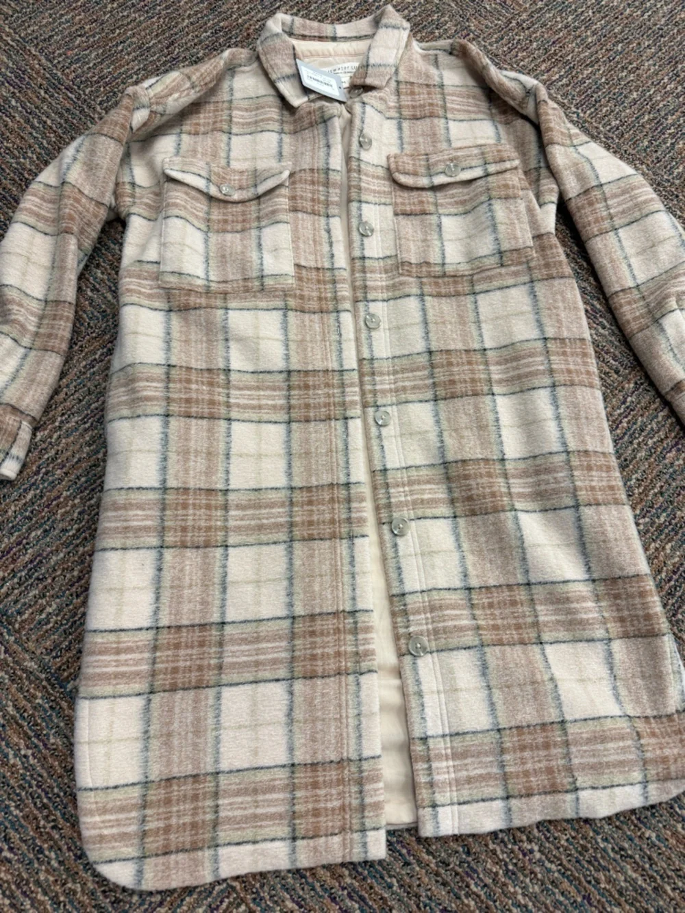 Saltwater Luxe Nolin Plaid Jacket NWT